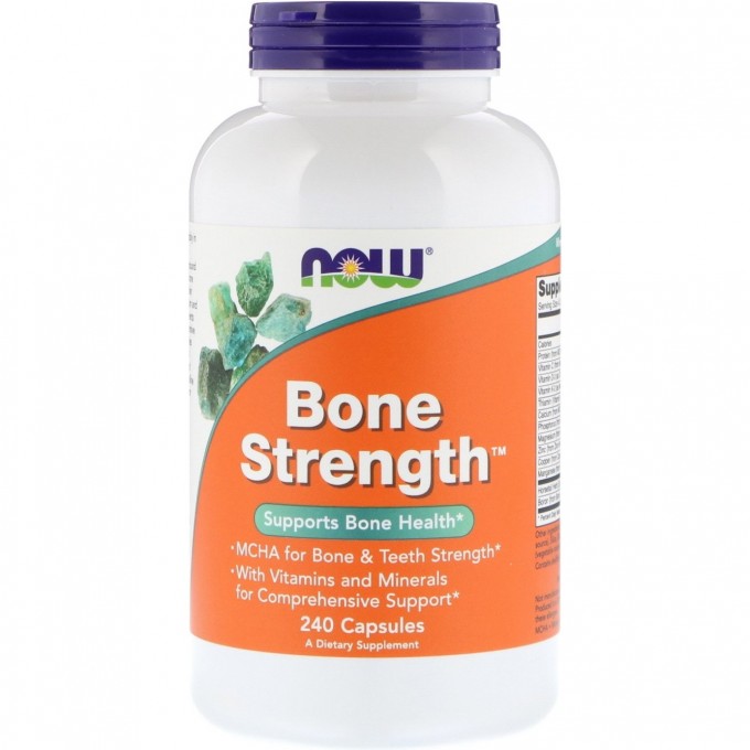 БАД Крепкие Кости ,NOW Bone Strength, - 240 капсул NS1229 БАД Крепкие Кости ,NOW Bone Strength, - 240 капсул NS1229