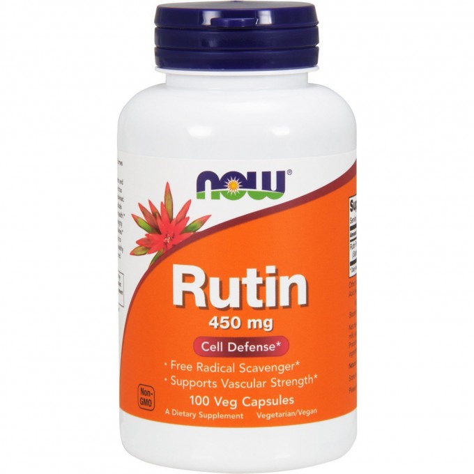 БАД NOW FOODS Rutin, 450мг, 100 капсул NS*0735 БАД NOW FOODS Rutin, 450мг, 100 капсул NS*0735