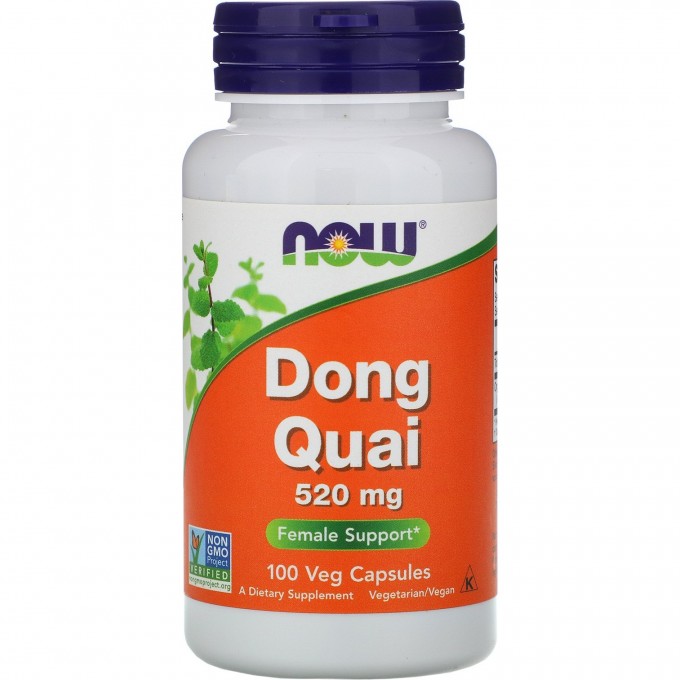 БАДы для женского здоровья NOW FOODS Dong Quai, 520 мг, 100 капсул NS4655 БАДы для женского здоровья NOW FOODS Dong Quai, 520 мг, 100 капсул NS4655
