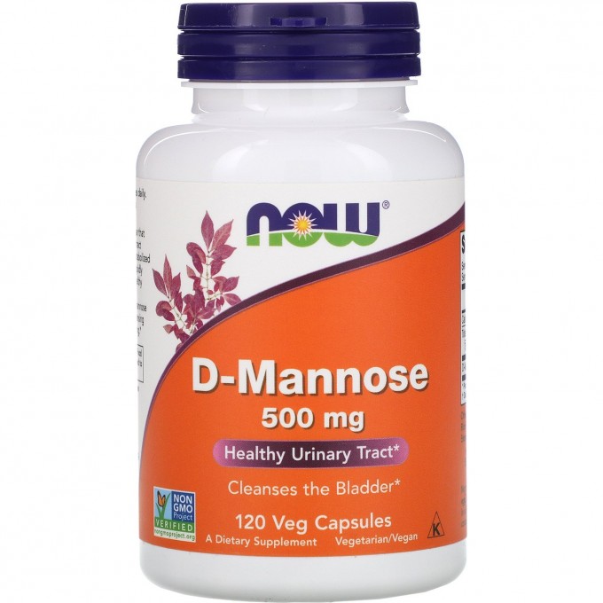 Биологически активная добавка NOW FOODS D-MANNOSE (Природный сахар), 500 мг - 120 капсул NS2811 Биологически активная добавка NOW FOODS D-MANNOSE (Природный сахар), 500 мг - 120 капсул NS2811