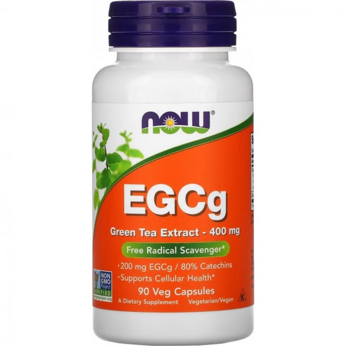 Экстракт зеленого чая NOW FOODS EGCG 400 мг NS4704 Экстракт зеленого чая NOW FOODS EGCG 400 мг NS4704