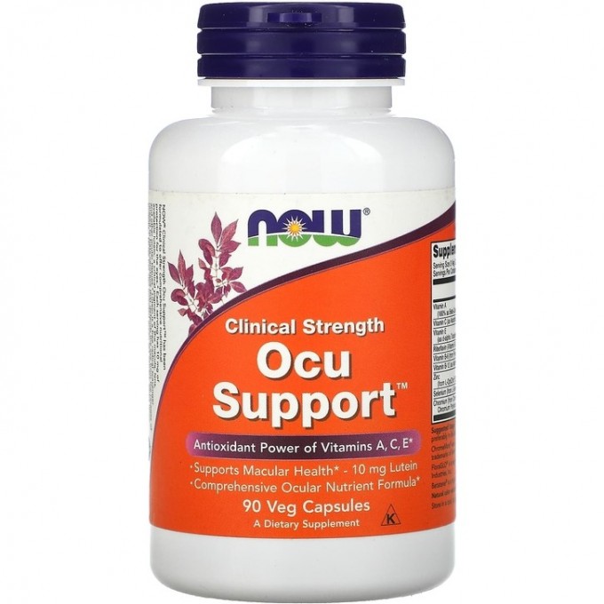 Комплекс для глаз NOW FOODS Ocu Support, 90 капсул NS3301 Комплекс для глаз NOW FOODS Ocu Support, 90 капсул NS3301