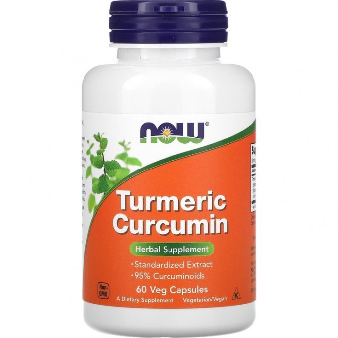 Куркумин NOW FOODS CURCUMIN экстракт, 665 мг 120 капсул NS4639 Куркумин NOW FOODS CURCUMIN экстракт, 665 мг 120 капсул NS4639