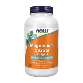Магний Цитрат NOW FOODS MAGNESIUM GLYCINATE 180 TABS Магний Цитрат NOW FOODS MAGNESIUM GLYCINATE 180 TABS