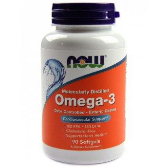 Omega-3 NOW FOODS OMEGA-3 ENTERIC 90 SGELS