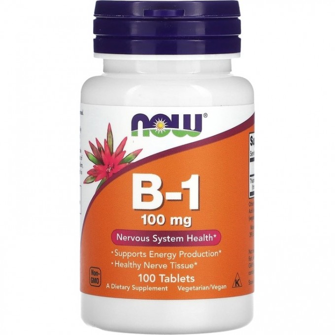 Витамин В-1 NOW FOODS 100 мг NS*0446 Витамин В-1 NOW FOODS 100 мг NS*0446