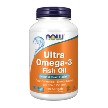 Витамины NOW FOODS ULTRA OMEGA-3 500 EPA / 250 DHA, 180 капсул Витамины NOW FOODS ULTRA OMEGA-3 500 EPA / 250 DHA, 180 капсул